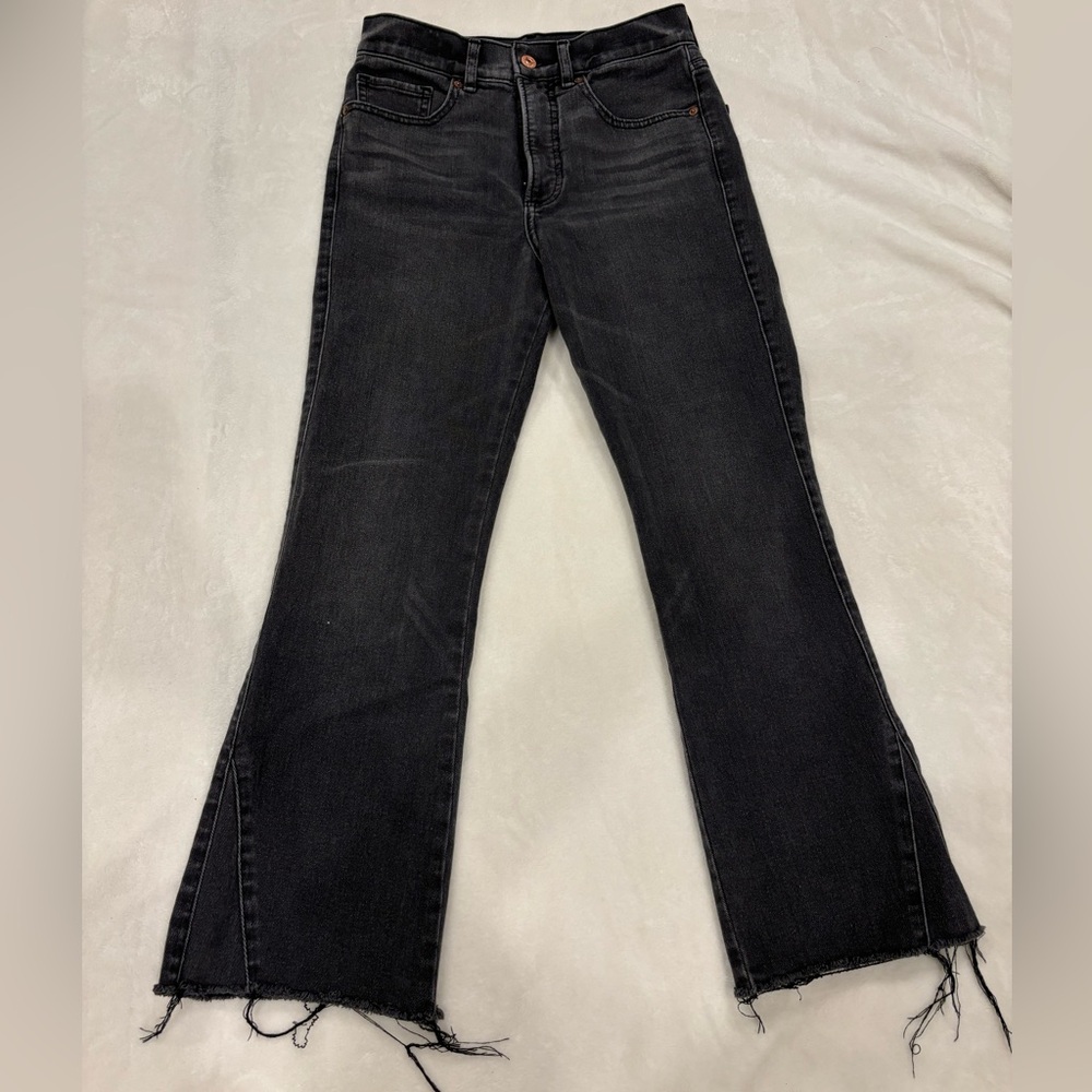 EXPRESS HIGH-RISE CROPPED FLARE JEAN